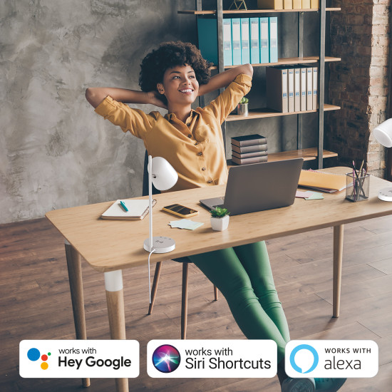 LAMPARA SOBREMESA MUVIT IO WIFI BLANCOS Lámparas LAMPARA SOBREMESA MUVIT IO WIFI BLANCOS Lámparas