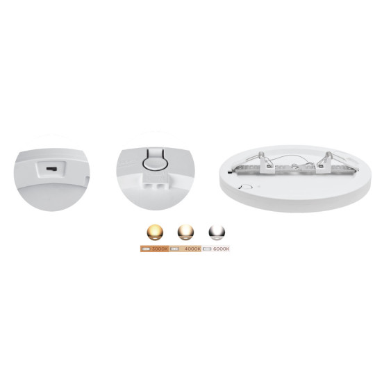 LAMPARA TECHO MUVIT IO WIFI 30W Lámparas LAMPARA TECHO MUVIT IO WIFI 30W Lámparas
