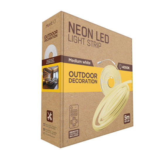 TIRA LED MUVIT IO NEON IP65 Lámparas TIRA LED MUVIT IO NEON IP65 Lámparas