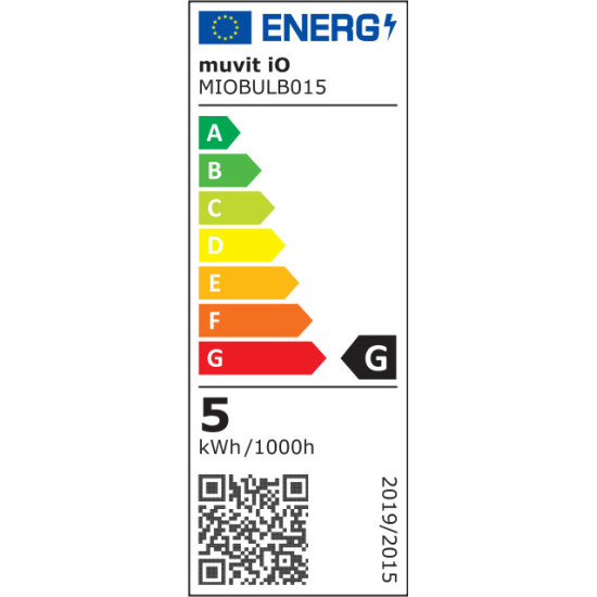 BOMBILLA MUVIT IO GU10 5.5W RGB Lámparas BOMBILLA MUVIT IO GU10 5.5W RGB Lámparas