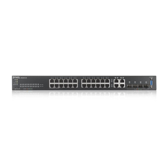 SWITCH ZYXEL GS2220 - 28 - EU0101F 28 PUERTOS Switch SWITCH ZYXEL GS2220 - 28 - EU0101F 28 PUERTOS Switch