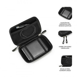 FUNDA SUBBLIM DISCO DURO 2.5 PULGADAS NEGRO