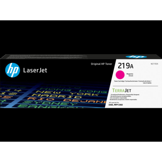 TONER HP 219A MAGENTA ORIGINAL LASERJET Consumibles impresión láser TONER HP 219A MAGENTA ORIGINAL LASERJET Consumibles impresión láser
