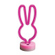 LAMPARA FOREVER NEON LED LIGHT RABBIT Lámparas LAMPARA FOREVER NEON LED LIGHT RABBIT Lámparas