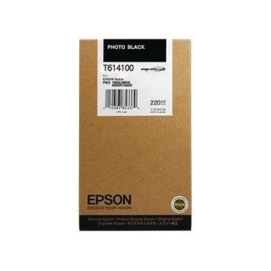 CARTUCHO TINTA EPSON T614100 NEGRO FOTO Consumibles gran formato CARTUCHO TINTA EPSON T614100 NEGRO FOTO Consumibles gran formato
