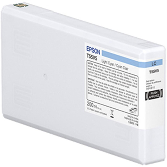 CARTUCHO TINTA EPSON T55W5 LIGHT CYAN Consumibles gran formato CARTUCHO TINTA EPSON T55W5 LIGHT CYAN Consumibles gran formato