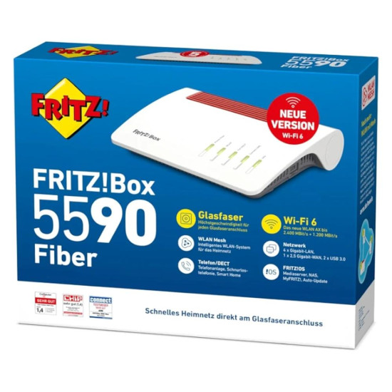 ROUTER WIFI FRITZ BOX 5590 FIBER Routers ROUTER WIFI FRITZ BOX 5590 FIBER Routers