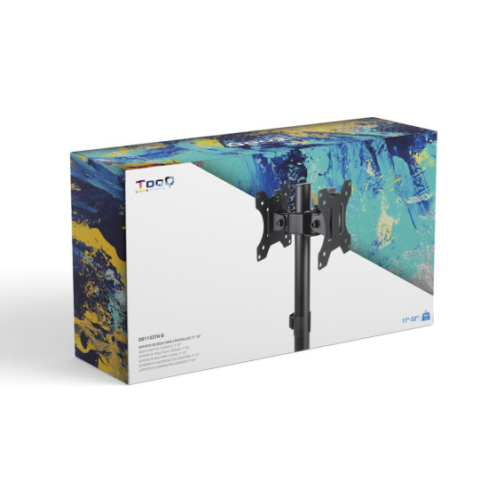 SOPORTE MESA TOOQ DB1132TN - B VESA 2 Soportes monitores  tv