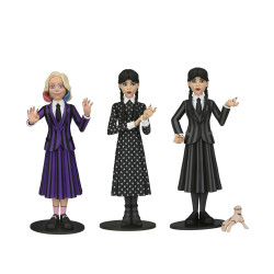 SURTIDO FIGURAS NECA WEDNESDAY ADDAMS TOONY