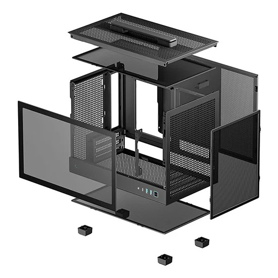 CAJA ORDENADOR GAMING DEEPCOOL CH160 MITX Cajas CAJA ORDENADOR GAMING DEEPCOOL CH160 MITX Cajas