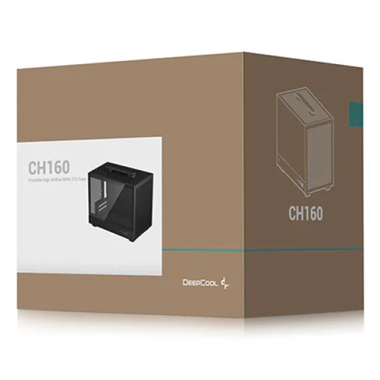 CAJA ORDENADOR GAMING DEEPCOOL CH160 MITX Cajas CAJA ORDENADOR GAMING DEEPCOOL CH160 MITX Cajas