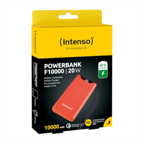 POWERBANK INTENSO F10000 NARANJA 10000 MAH Powerbanks POWERBANK INTENSO F10000 NARANJA 10000 MAH Powerbanks