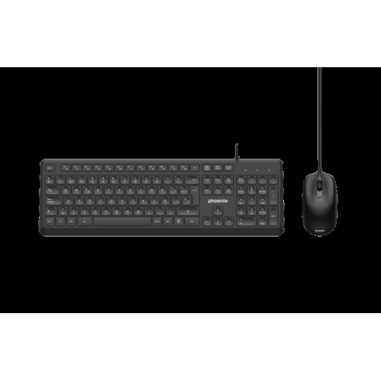 PHOENIX COMBO TECLADO MULTIMEDIA + RATÓN Teclado + ratón PHOENIX COMBO TECLADO MULTIMEDIA + RATÓN Teclado + ratón