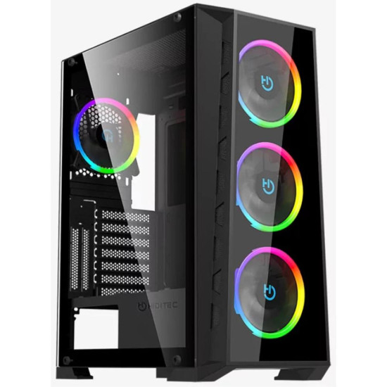 CAJA ORDENADOR GAMING HIDITEC MH12 E - ATX Cajas CAJA ORDENADOR GAMING HIDITEC MH12 E - ATX Cajas