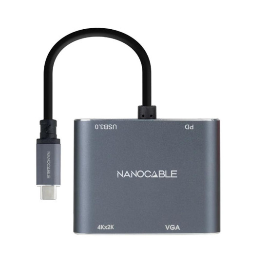 CONVERSOR NANOCABLE USB TIPO C A Cables audio  vídeo
