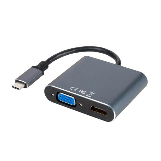 CONVERSOR NANOCABLE USB TIPO C A Cables audio  vídeo