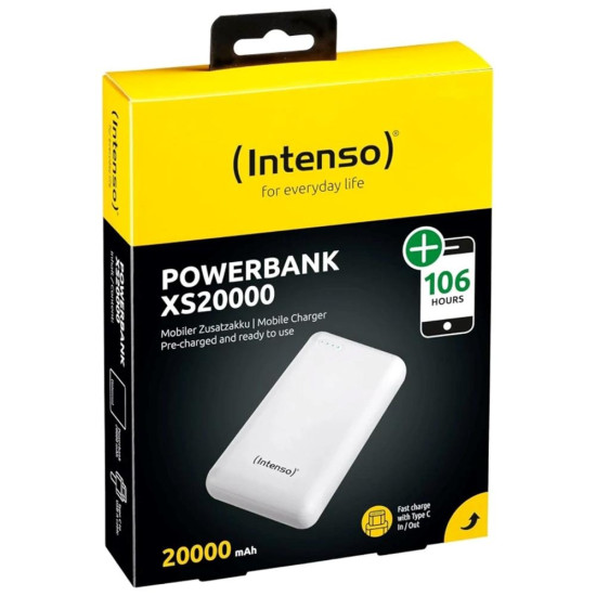 POWERBANK INTENSO XS20000 20000 MAH BLANCO Powerbanks POWERBANK INTENSO XS20000 20000 MAH BLANCO Powerbanks