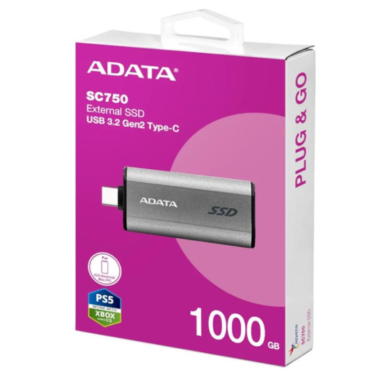 SC750 1 TB USB TIPO C Discos duros externos SC750 1 TB USB TIPO C Discos duros externos
