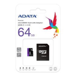 TARJETA MICRO SD ADATA 64GB CL10