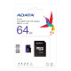 TARJETA MICRO SD ADATA 64GB CL10 Memorias secure digital (sd) TARJETA MICRO SD ADATA 64GB CL10 Memorias secure digital (sd)