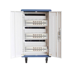 ARMARIO RACK SEGURIDAD PHASAK MONTADO CON