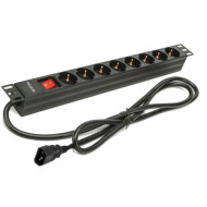 REGLETA PHASAK 8 TOMAS CON INTERRUPTOR