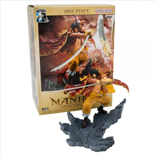 FIGURA BANPRESTO ONE PIECE MANHOOD GOLD Figuras