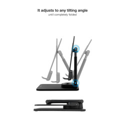 SOPORTE TOOQ PLEGABLE TABLET HASTA 12.9 PULGADAS
