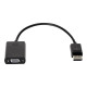 ADAPTADOR HP DISPLAYPORT A VGA Convertidores ADAPTADOR HP DISPLAYPORT A VGA Convertidores
