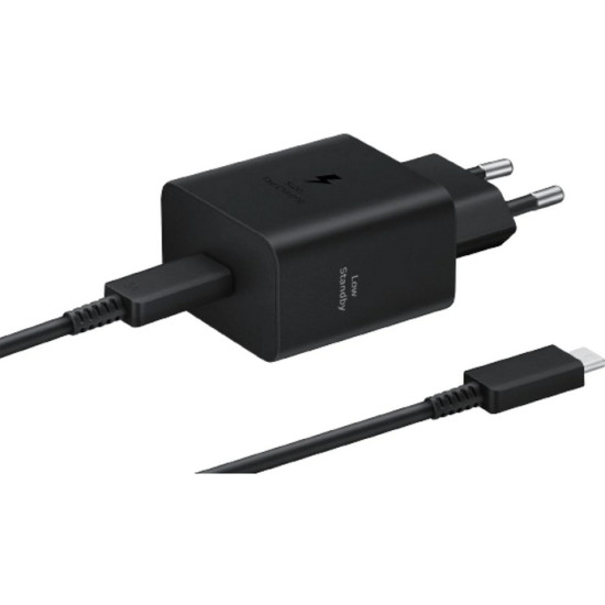 CARGADOR SAMSUNG USB - C 45W NEGRO CON Baterías y cargadores portátiles CARGADOR SAMSUNG USB - C 45W NEGRO CON Baterías y cargadores portátiles