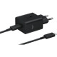 CARGADOR SAMSUNG USB - C 45W NEGRO CON Baterías y cargadores portátiles CARGADOR SAMSUNG USB - C 45W NEGRO CON Baterías y cargadores portátiles