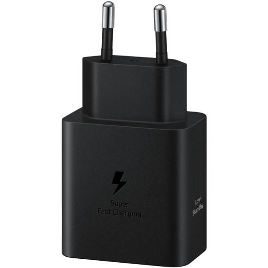 CARGADOR SAMSUNG USB - C 45W NEGRO CON Baterías y cargadores portátiles CARGADOR SAMSUNG USB - C 45W NEGRO CON Baterías y cargadores portátiles