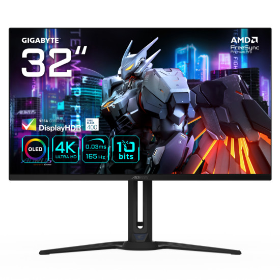 MONITOR GAMING GIGABYTE AORUS FO32U EK1 Monitores MONITOR GAMING GIGABYTE AORUS FO32U EK1 Monitores