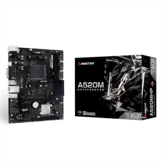 PLACA BASE BIOSTAR AM4 A520MHP MATX Placas base PLACA BASE BIOSTAR AM4 A520MHP MATX Placas base