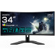 MONITOR GAMING GIGABYTE G34WQCP 34 PULGADAS 3440X1440 Monitores