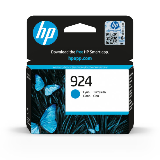 CARTUCHO TINTA HP 924 CIAN Consumibles impresión de tinta