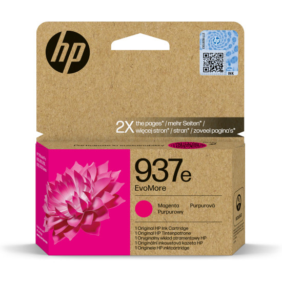 CARTUCHO TINTA HP 937E MAGENTA OFFICEJET Consumibles impresión de tinta CARTUCHO TINTA HP 937E MAGENTA OFFICEJET Consumibles impresión de tinta