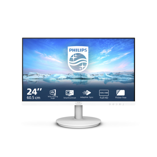 MONITOR PHILIPS 24 PULGADAS PULGADAS LED DISPLAY BLANCO Monitores MONITOR PHILIPS 24 PULGADAS PULGADAS LED DISPLAY BLANCO Monitores