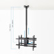 SOPORTE TECHO DOBLE TOOQ VESA HASTA Soportes monitores  tv