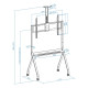 SOPORTE SUELO CON RUEDAS TOOQ VESA Soportes monitores tv SOPORTE SUELO CON RUEDAS TOOQ VESA Soportes monitores tv