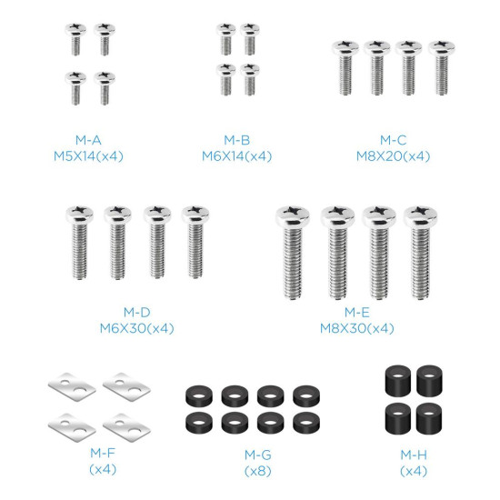 SOPORTE PARED TOOQ VESA HASTA 70 PULGADAS Soportes monitores tv SOPORTE PARED TOOQ VESA HASTA 70 PULGADAS Soportes monitores tv