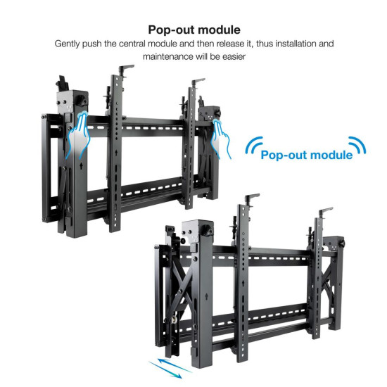 SOPORTE PARED TOOQ VESA HASTA 70 PULGADAS Soportes monitores tv SOPORTE PARED TOOQ VESA HASTA 70 PULGADAS Soportes monitores tv
