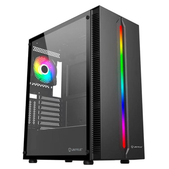 CAJA ORDENADOR GAMING UNYKA LUMINA 205 Cajas CAJA ORDENADOR GAMING UNYKA LUMINA 205 Cajas