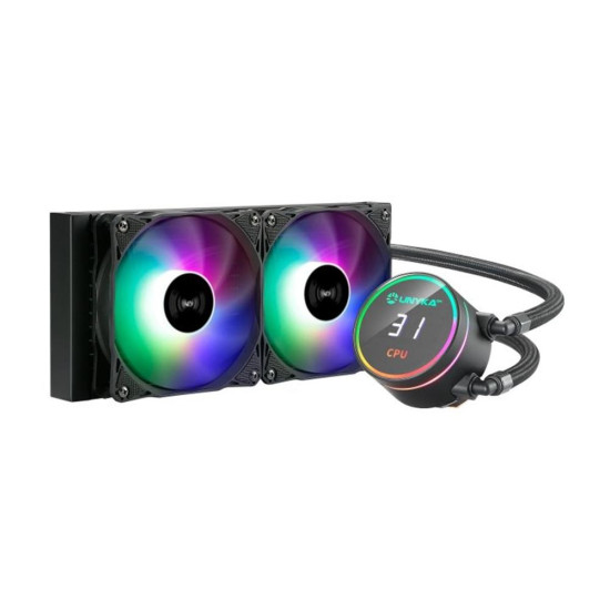 KIT REFRIGERACION LIQUIDA UNYKA AQUASTORM ARGB Refrigeracion cpu KIT REFRIGERACION LIQUIDA UNYKA AQUASTORM ARGB Refrigeracion cpu