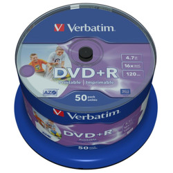 VERBATIM DVD+R 4.7GB 16X PHOTO TARIINA