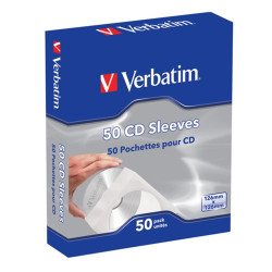 FUNDAS PAPEL VERBATIM CD PACK 50