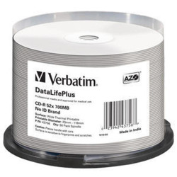 VERBATIM CD - R 700MB 52X TARRINA 50