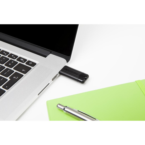 MEMORIA USB 3.2 VERBATIM PINSTRIPE 32GB Memorias usb