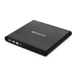 REGRABADORA EXTERNA CD DVD VERBATIM SLIMLINE