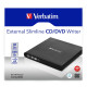 REGRABADORA EXTERNA CD DVD VERBATIM SLIMLINE Lectores y regrabadores de dvd